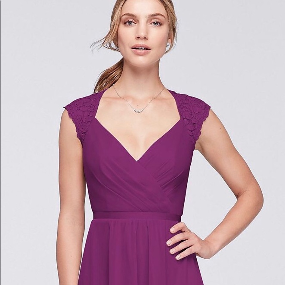 David’s Bridal bridesmaids dress
